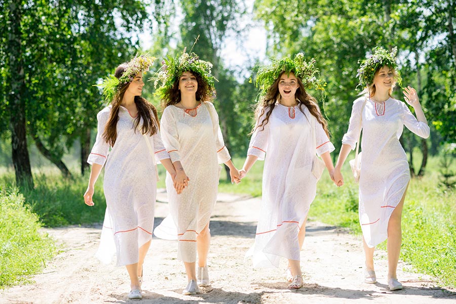 Slavic girls in Belgrade